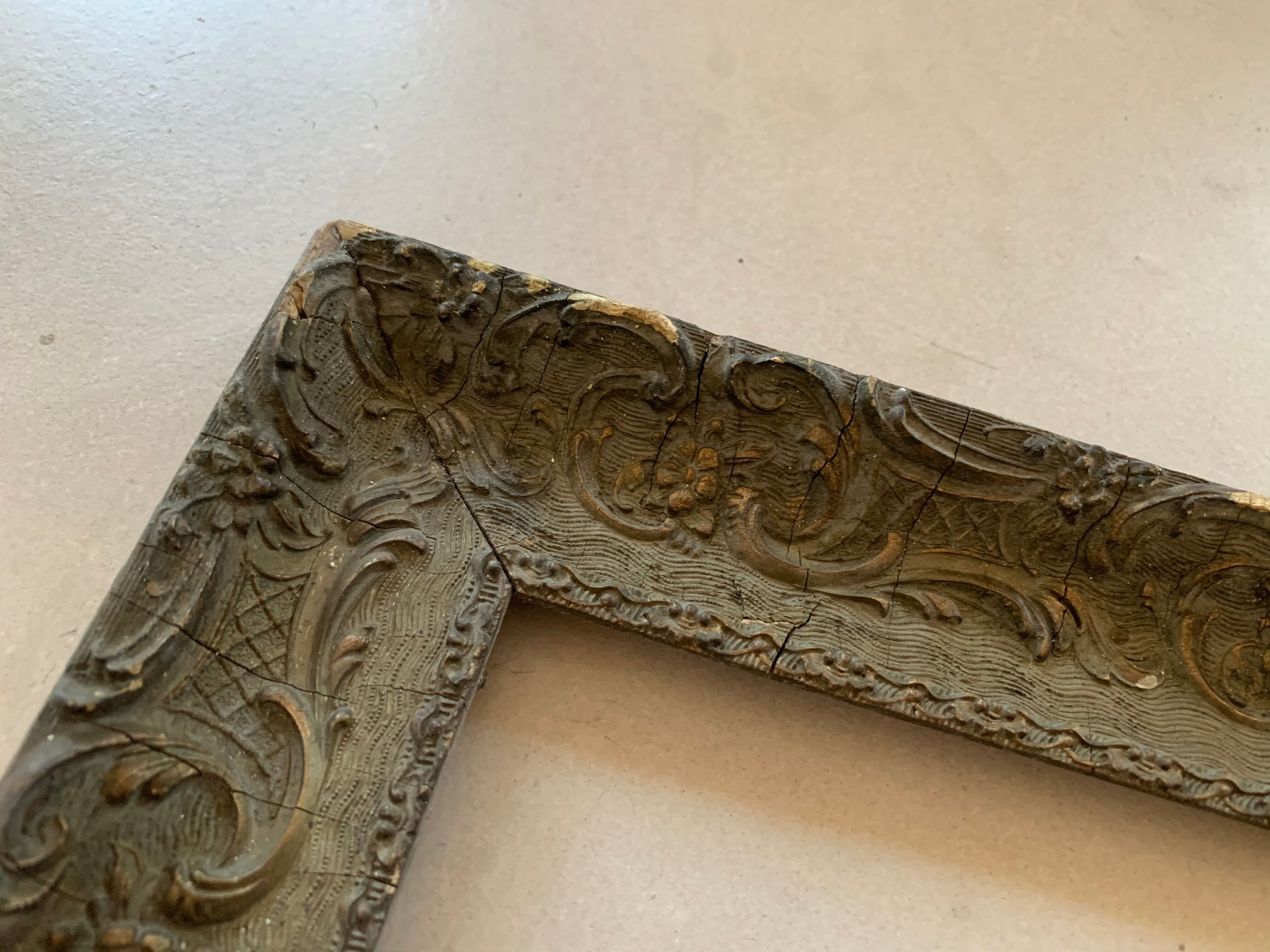 Old gold frame 48x58 cm