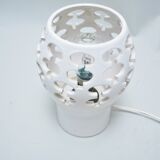 Ceramic lamp openable years 70