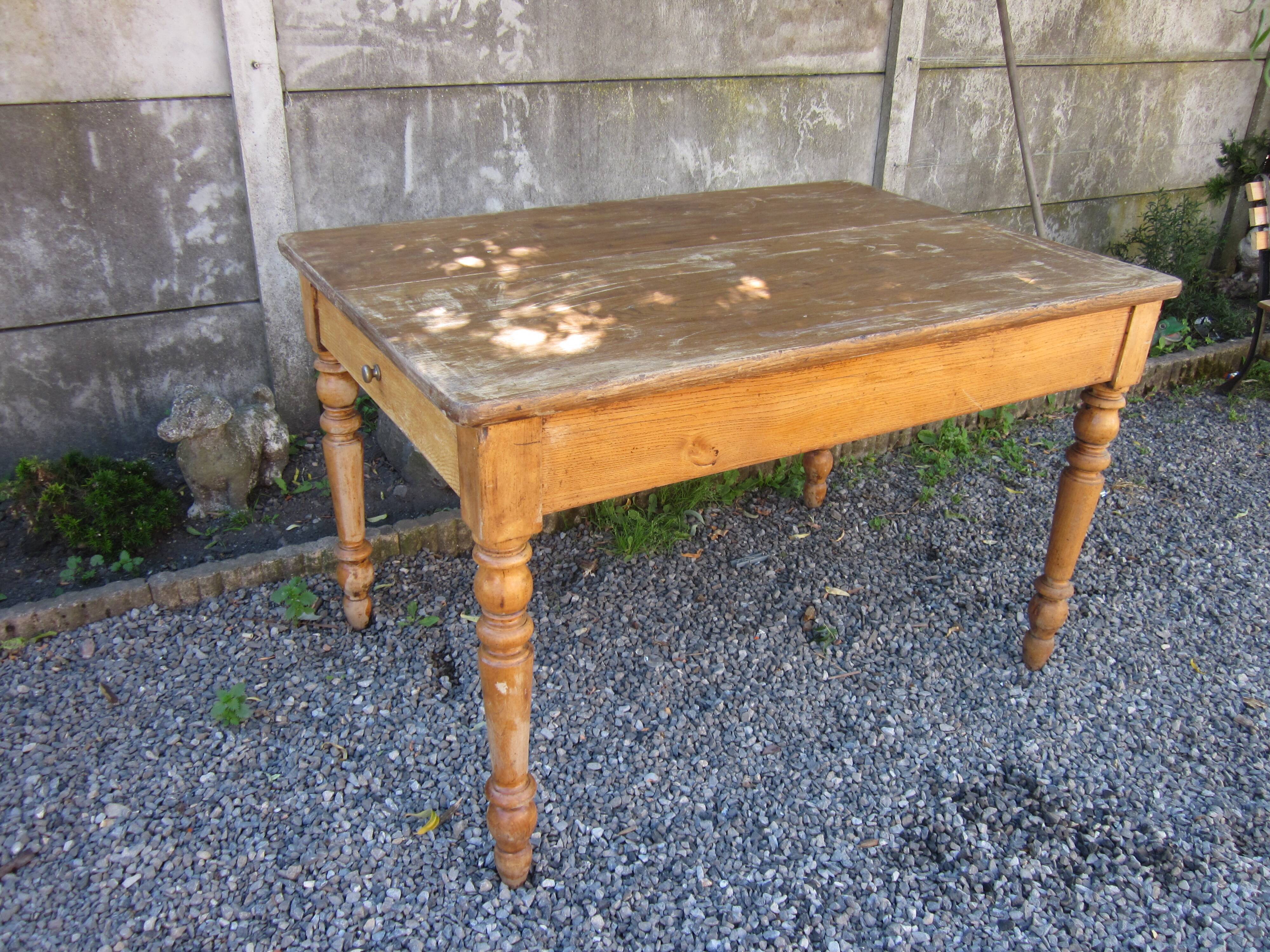 Old farm table