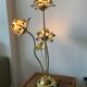 Vintage lotus flower lamp