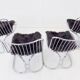 Rima set of 4 Radiofreccia chrome chairs by Gastone Rinaldi