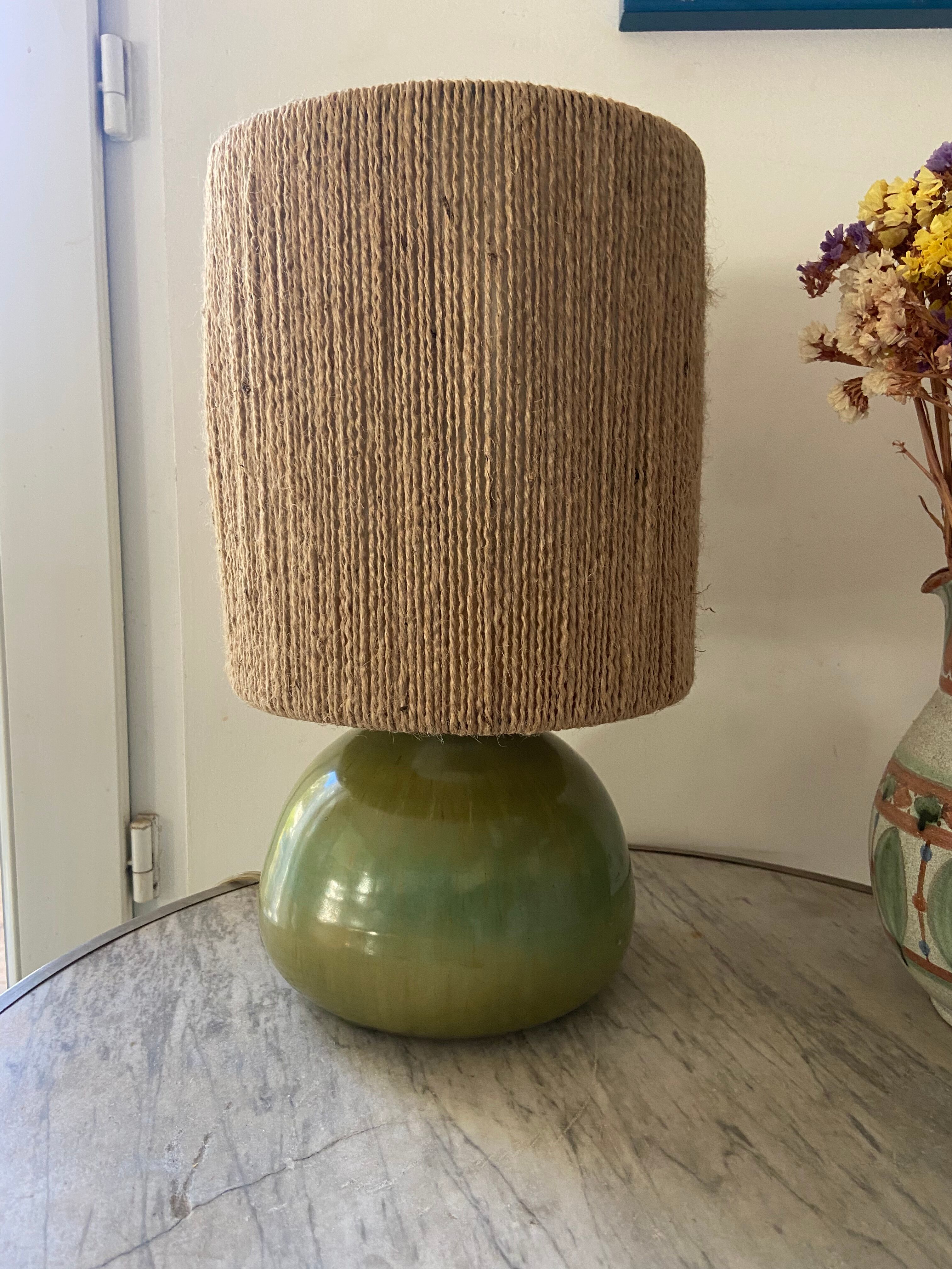 Vintage ceramic lamp