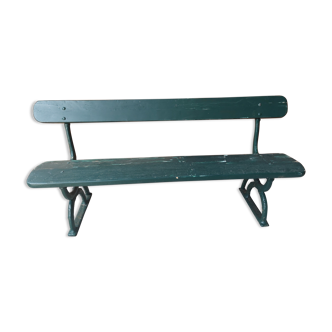 Banc de jardin public