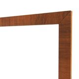 Scandinavian teak mirror, Sweden, 1960, 120cm x 47cm