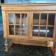 Antique 2-part pine sideboard