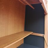 Secretary oak and rattan