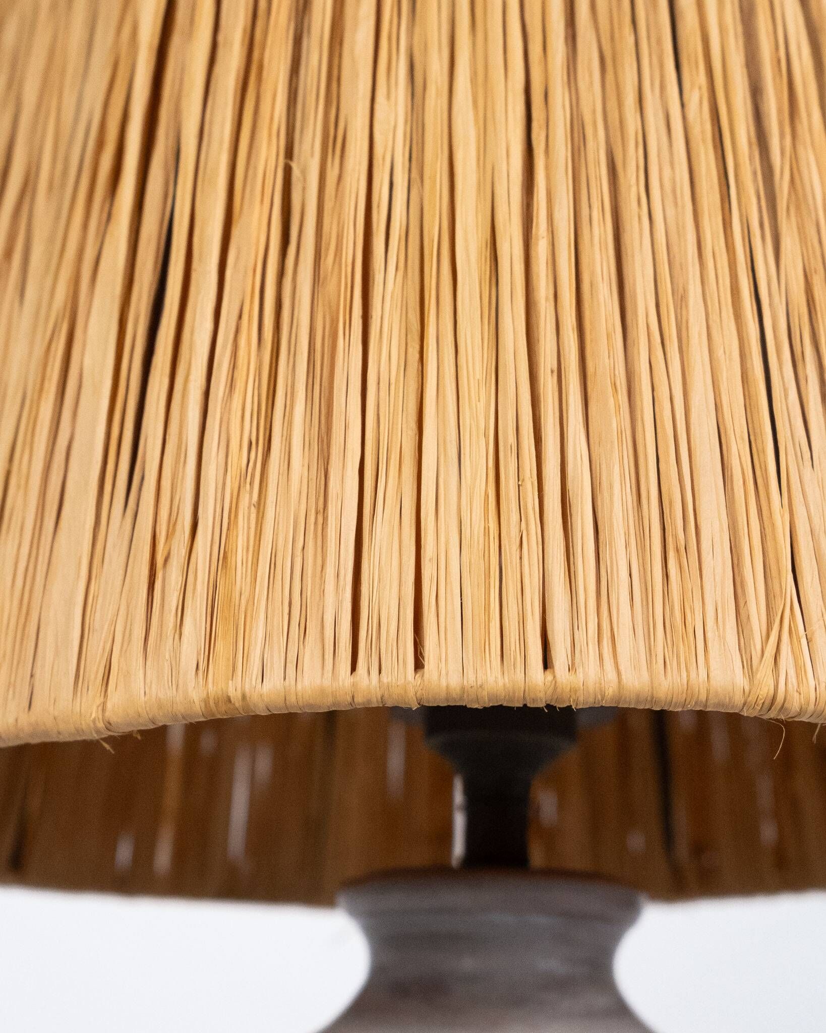 Lattice ceramic lamp, Georges Pelletier style, France, 1970s