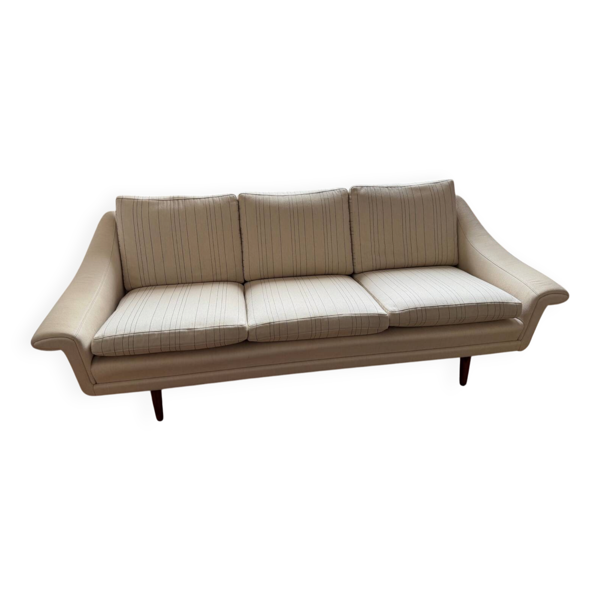 Vintage Danish teak sofa and armchair – 1960s