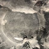 Round plate / salad bowl, Federated Potteries Staffordshire (England).