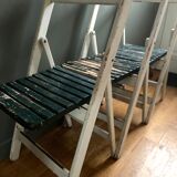 3 folding chairs 1930