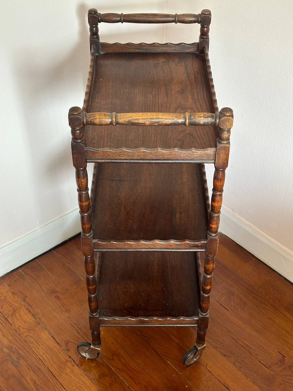 Vintage Serving Table - Rolling Table