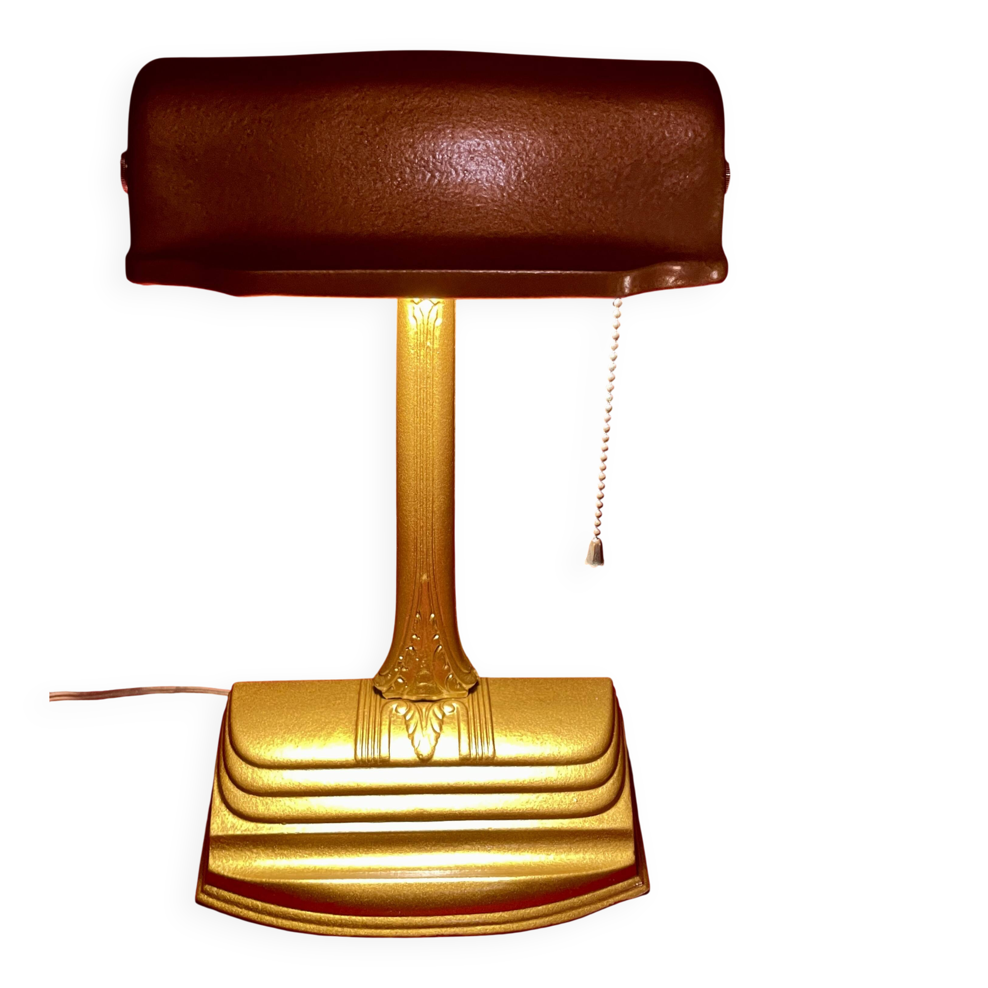Vintage Art Deco desk lamp from the 1930s