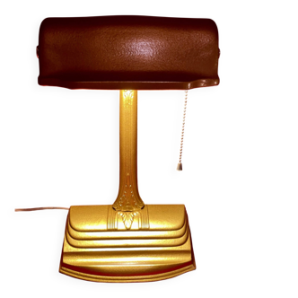 Lampe de bureau Art Déco, vintage, des années 1930