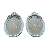 Pair of old frames