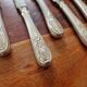 Christofle - Set of 12 dessert knives model Trianon in metal