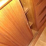 Buffet en teck vintage des annees 60