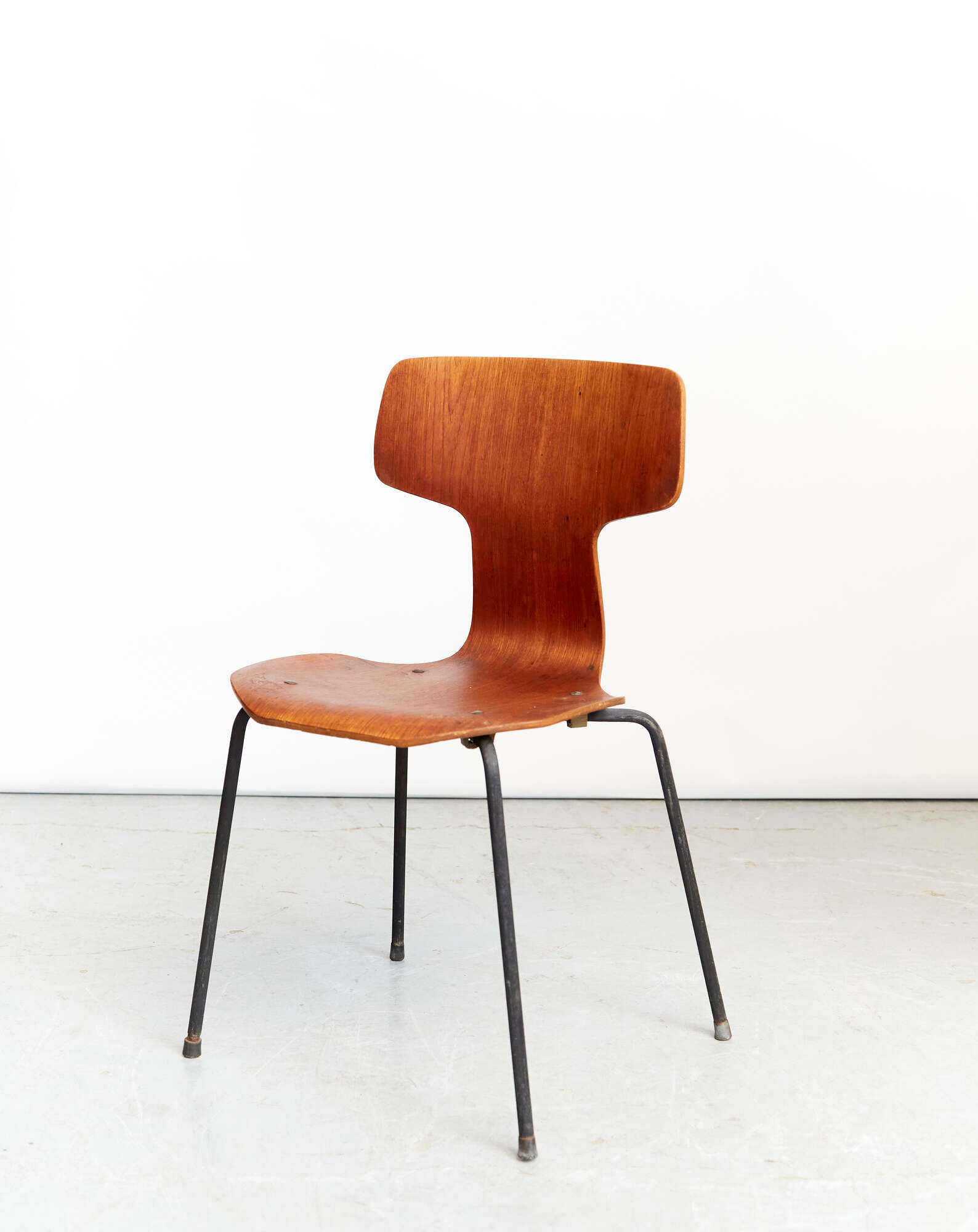 Set of 5 Model 3103 Hammer chairs by Arne Jacobsen for Fritz Hansen, 1970s