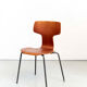 Set of 5 Model 3103 Hammer chairs by Arne Jacobsen for Fritz Hansen, 1970s