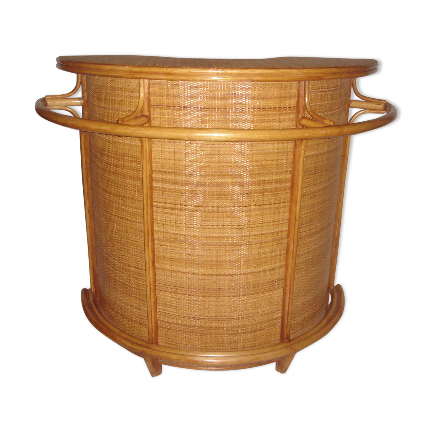 Rattan bar 1970