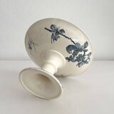 Earthenware compote "Oxford" Choisy le Roi