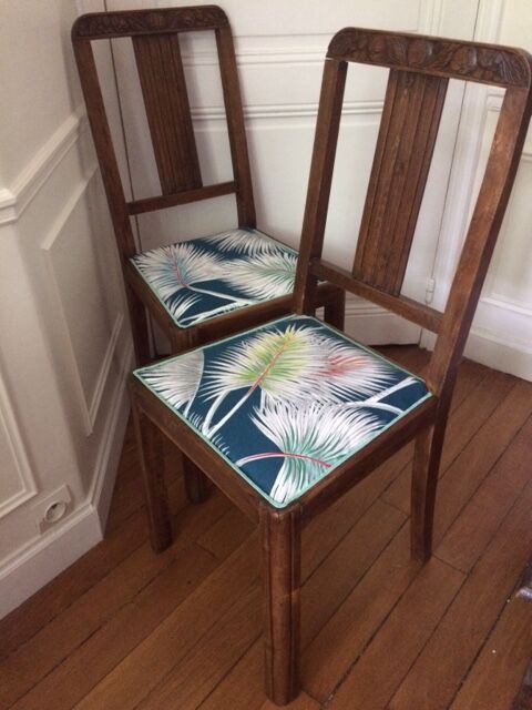 Paire de chaises art déco 1925
