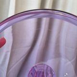 Service a punch sangria lait de poule en cristal, cristallin de bayel violet
