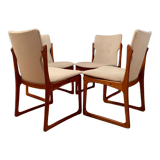 Set of four Vamdrup Stolefabrik chairs, Denmark, 1960s