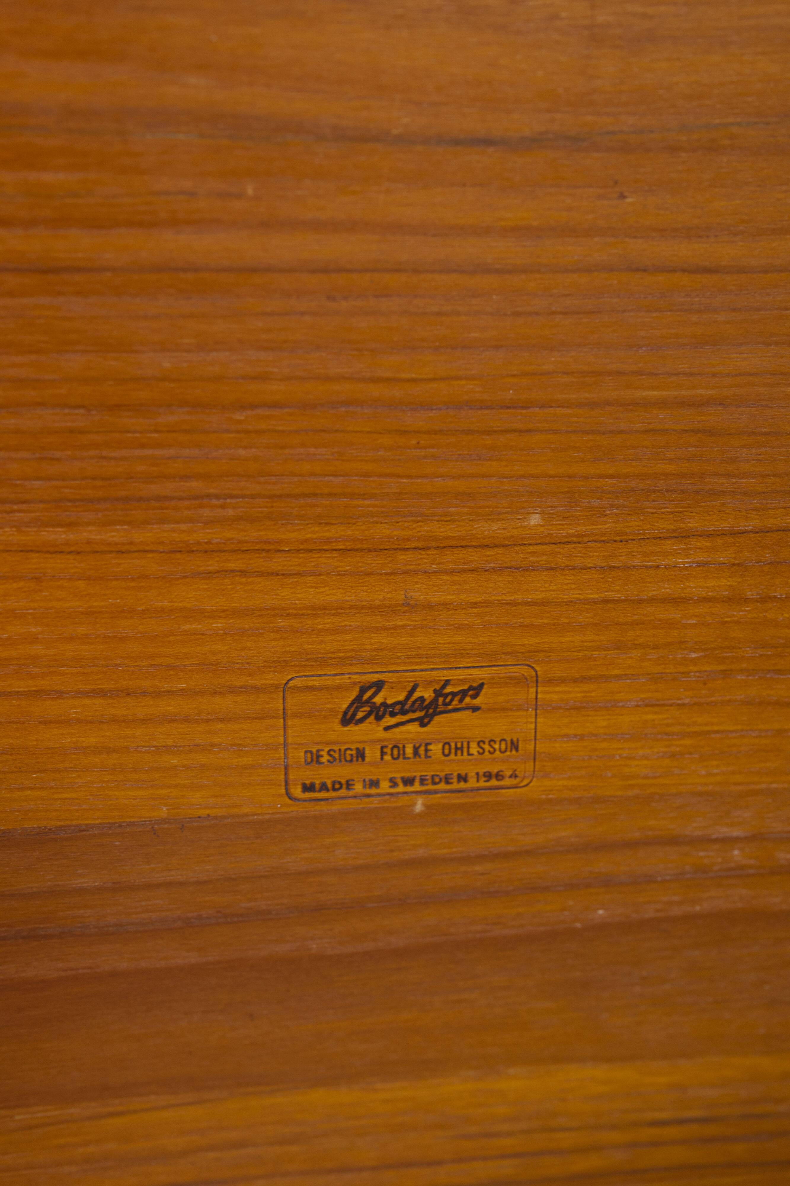 Coffee table by Folke Ohlsen for Bodafors, Sweden 1964