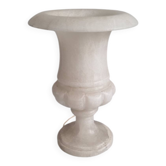 Lampe à poser en albatre vintage