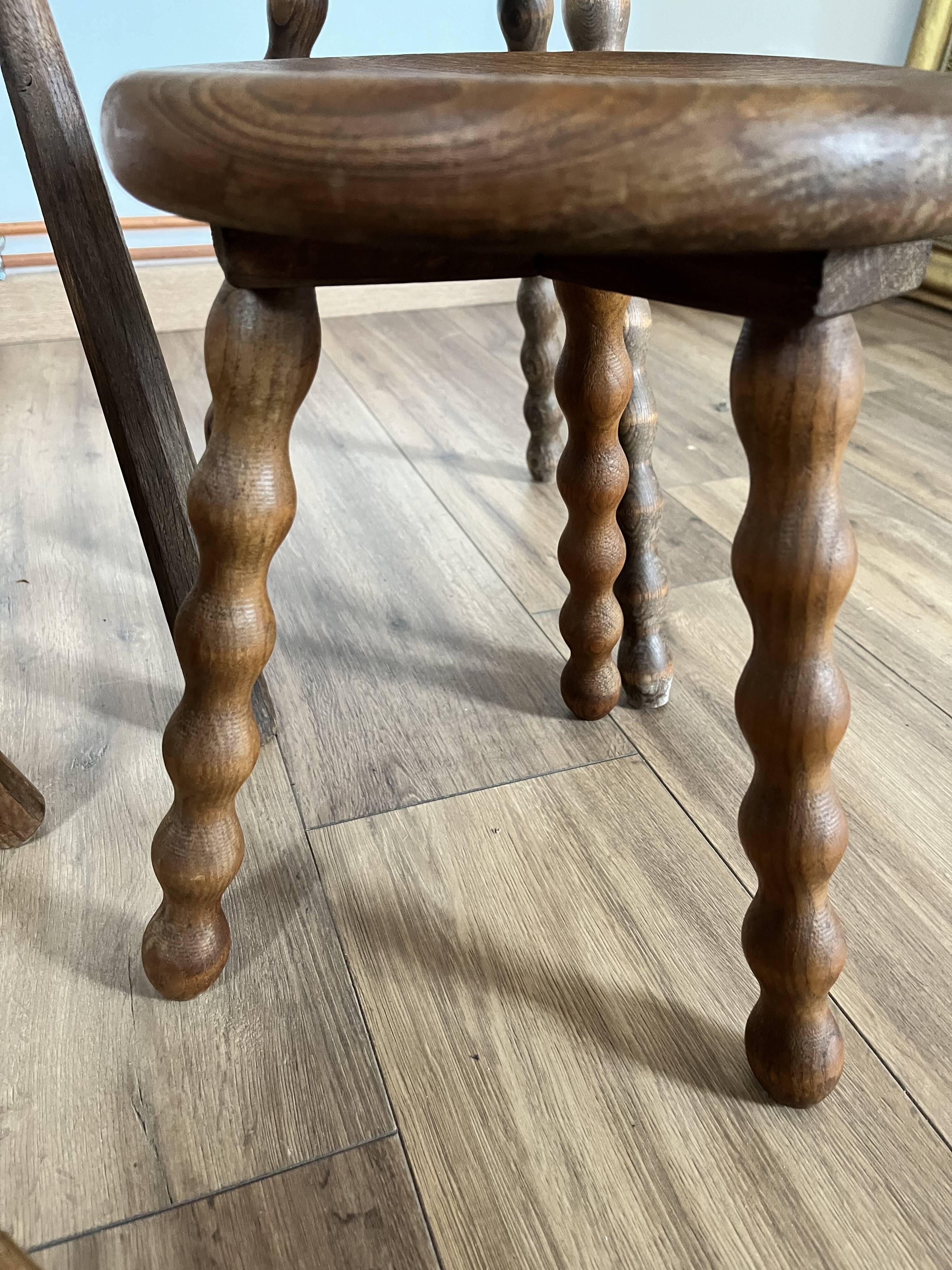 Set of 4 mismatched stools