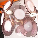 “Space Age” Murano glass chandelier by Gino Vistosi 1970.