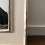 Old wooden frame mirror