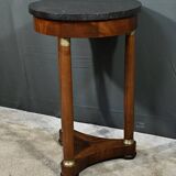 Tripod Pedestal Table in Mahogany, Empire Style – Early 20th Century