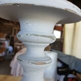 Paire de bougeoirs/ chandeliers anciens en bois