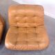 Ensemble de fauteuils en cuir vintage, années 1970