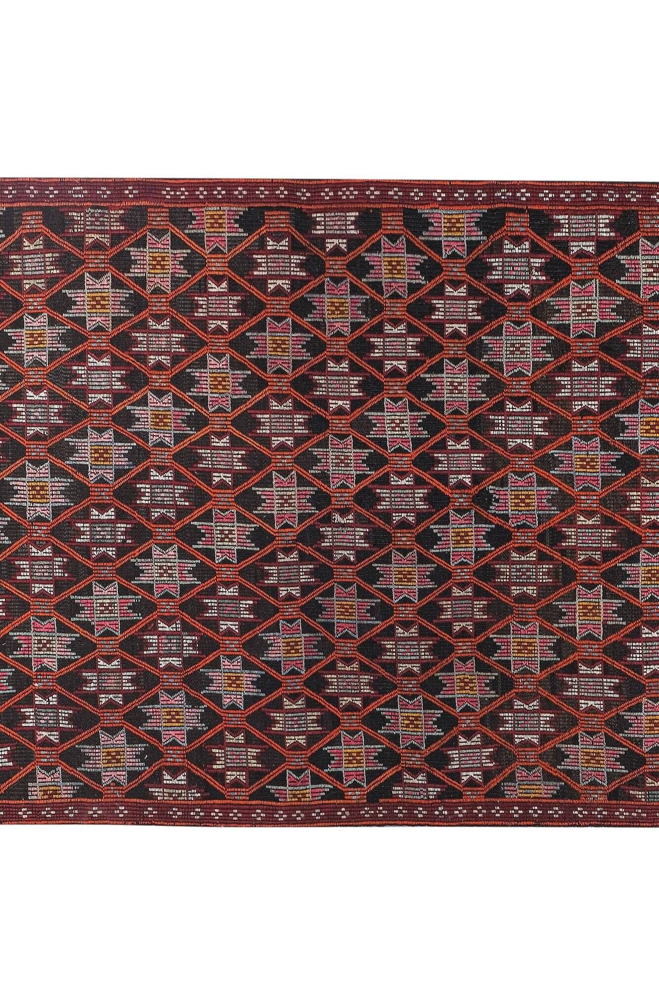 Vintage Turkish rug handmade 157x266 cm