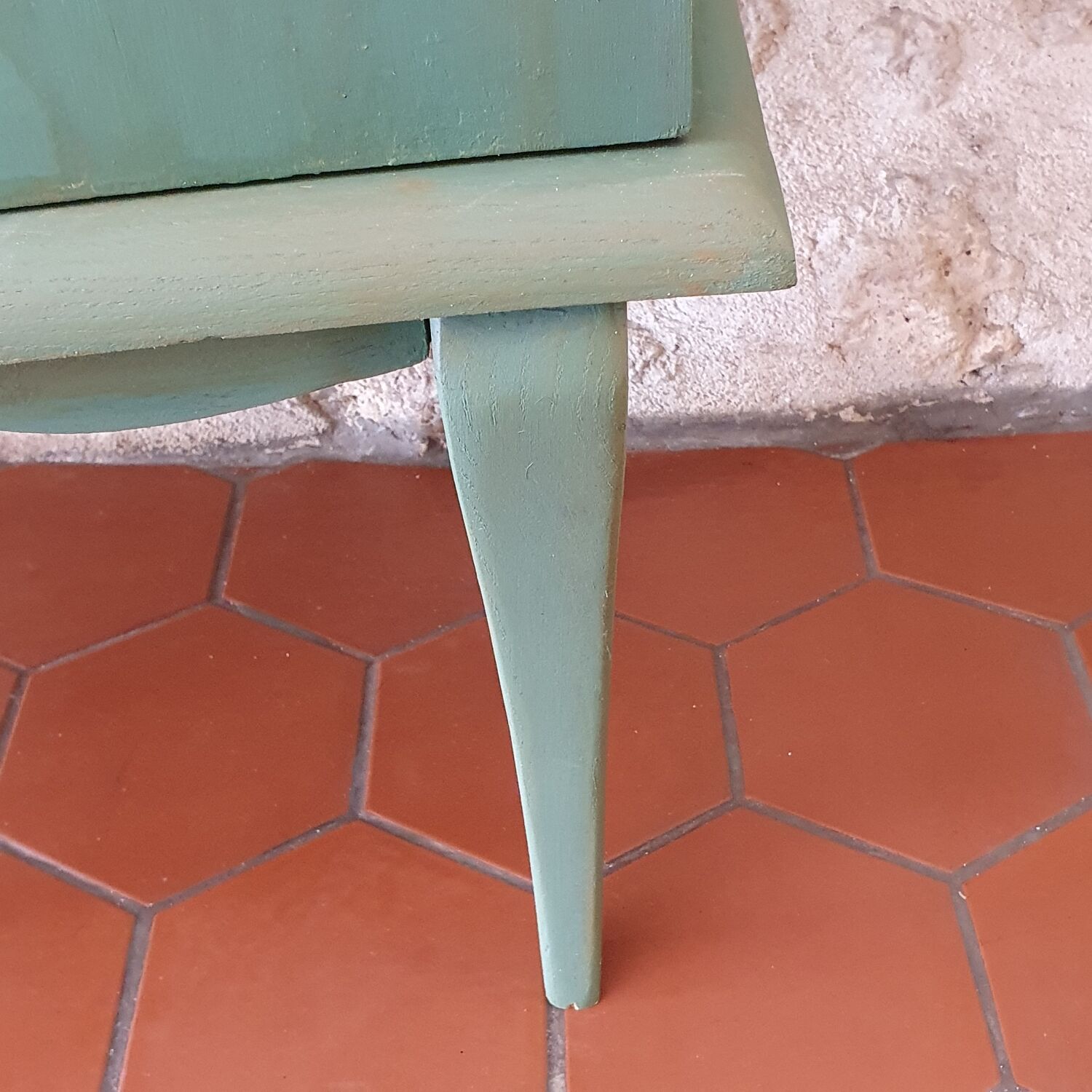 Vintage bedside table