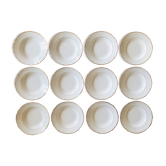 Ensemble de 12 assiettes creuses en céramique Villeroy & Boch