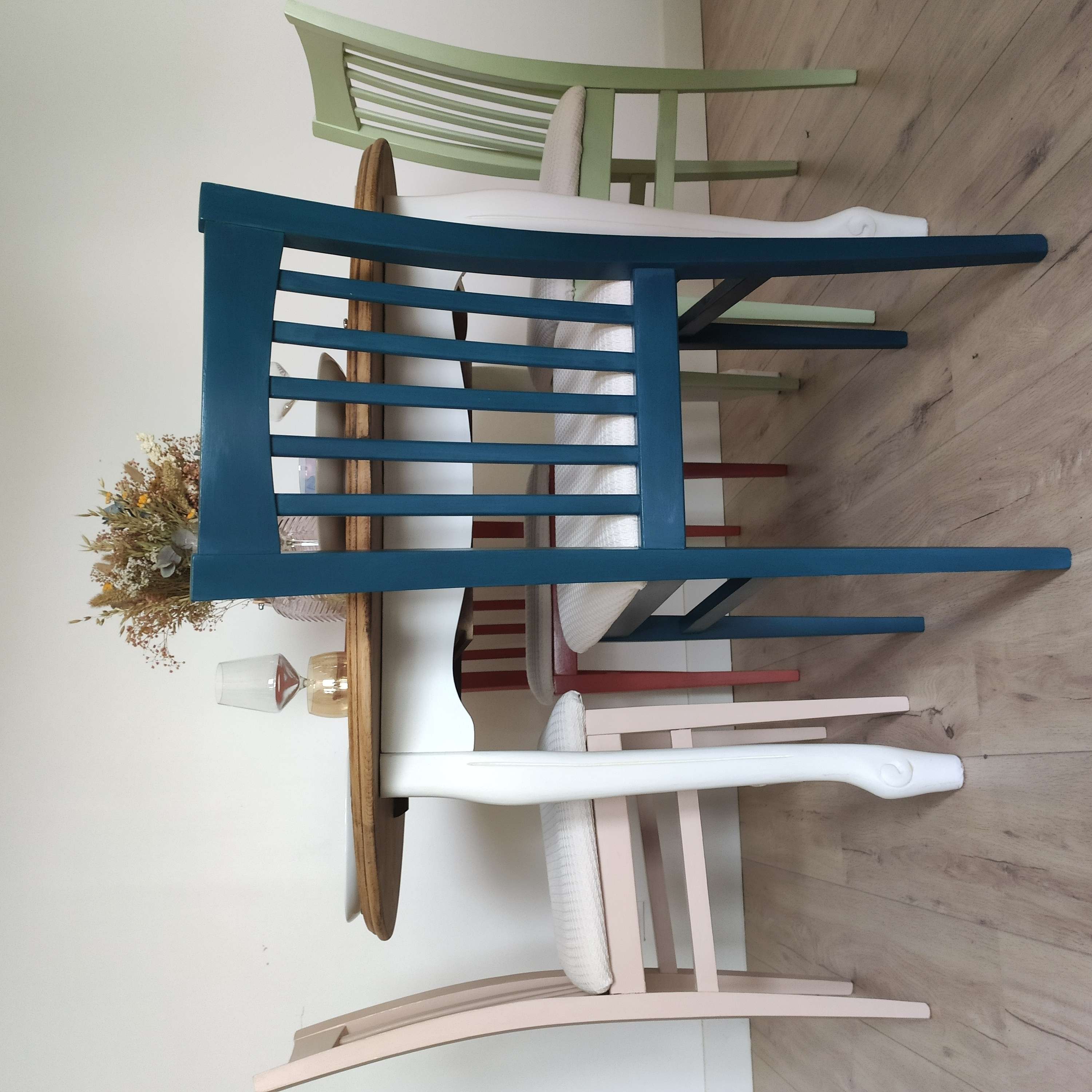 Table dining room Louis XV redesigned