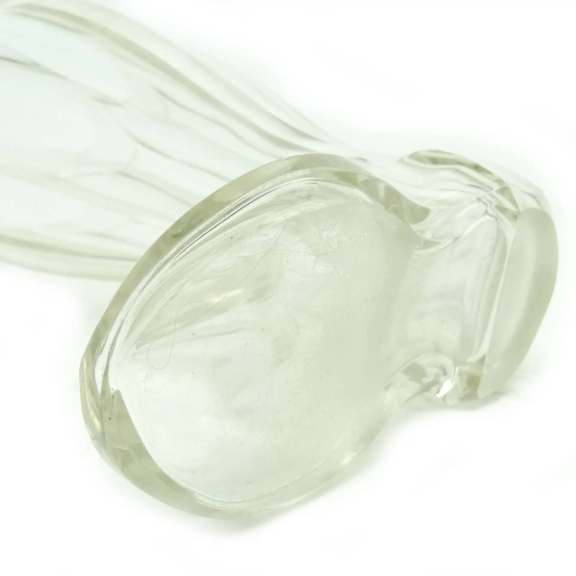 Novelty glass vase, crystal, Germany, 19th century