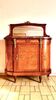 Rare antique buffet with marble, bronze, and marquetry in the Louis XVI style.