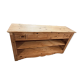 Open buffet in fir wood