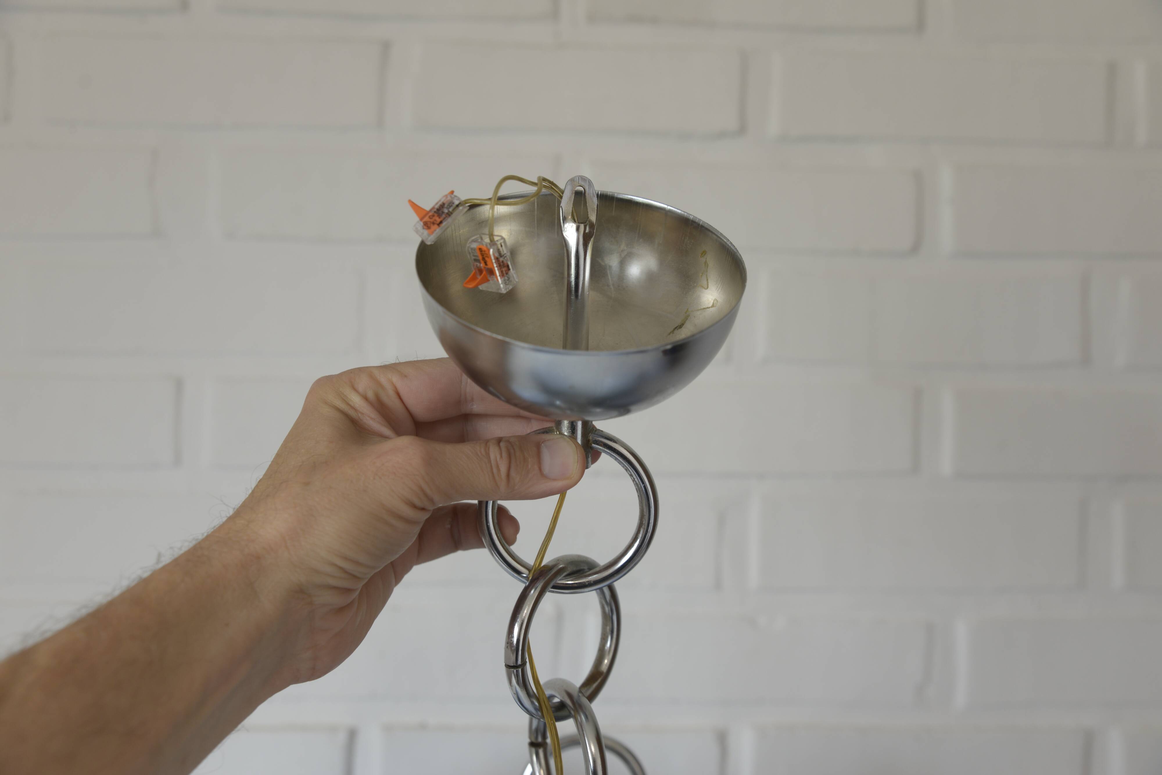 Vintage Pendant Light Murano Lamp Mazzega Style Light Fixture Sputnik