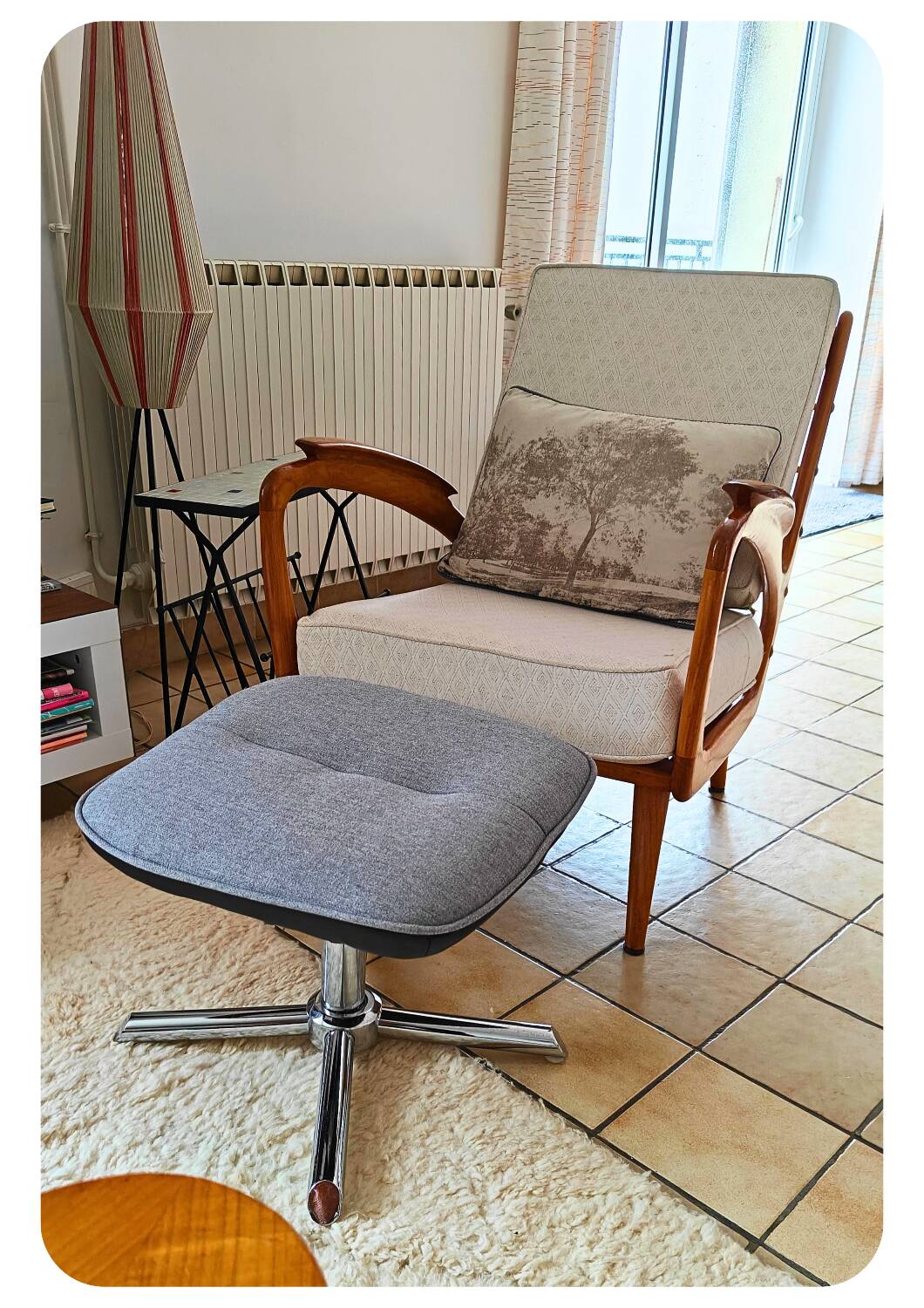 Pouf vintage