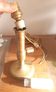 Antique candle holder
