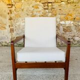 Vintage Scandinavian Teak Armchair, Circa 60's