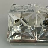 60s 70s Kinkeldey Wall Light Glass Wall Lamp Space Age Design 60s 70s