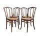 4 chaises Thonet n°56 de 1910 ca