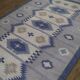 Scandinavian carpet "rolakan" in wool 1960 254x172cm