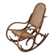 Thonet rocking chair – Bentwood & caning – Vintage – Condition